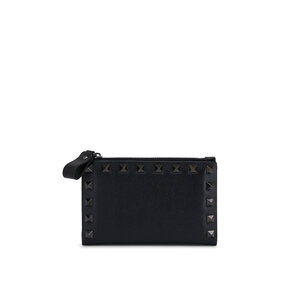 財布・小物その他 VALENTINO Card holders and purses Valentino Garavani Rockstud Leather Zip Coin Purse/Card