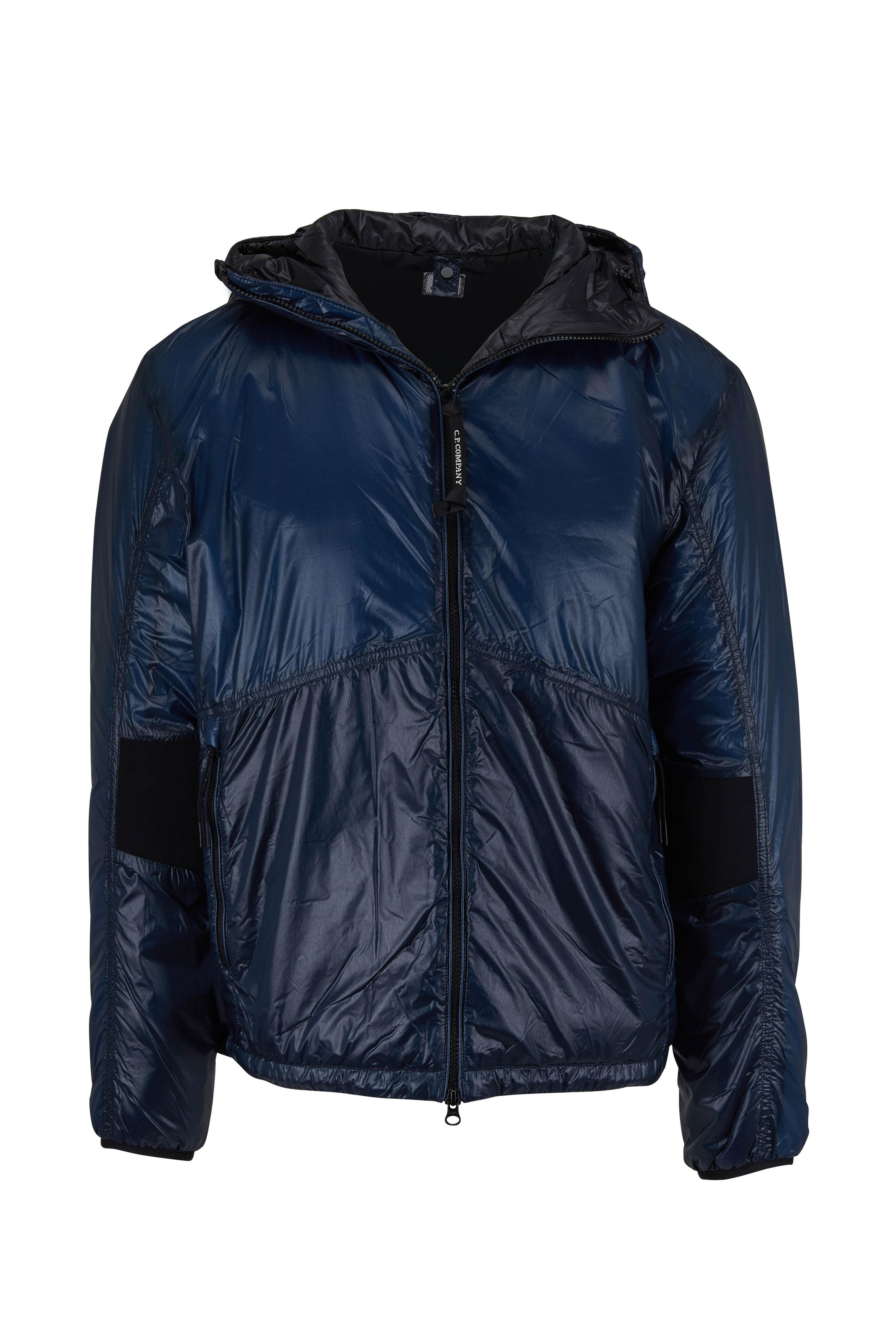 CP Company - Translucent Teal Hooded Padded Jacket