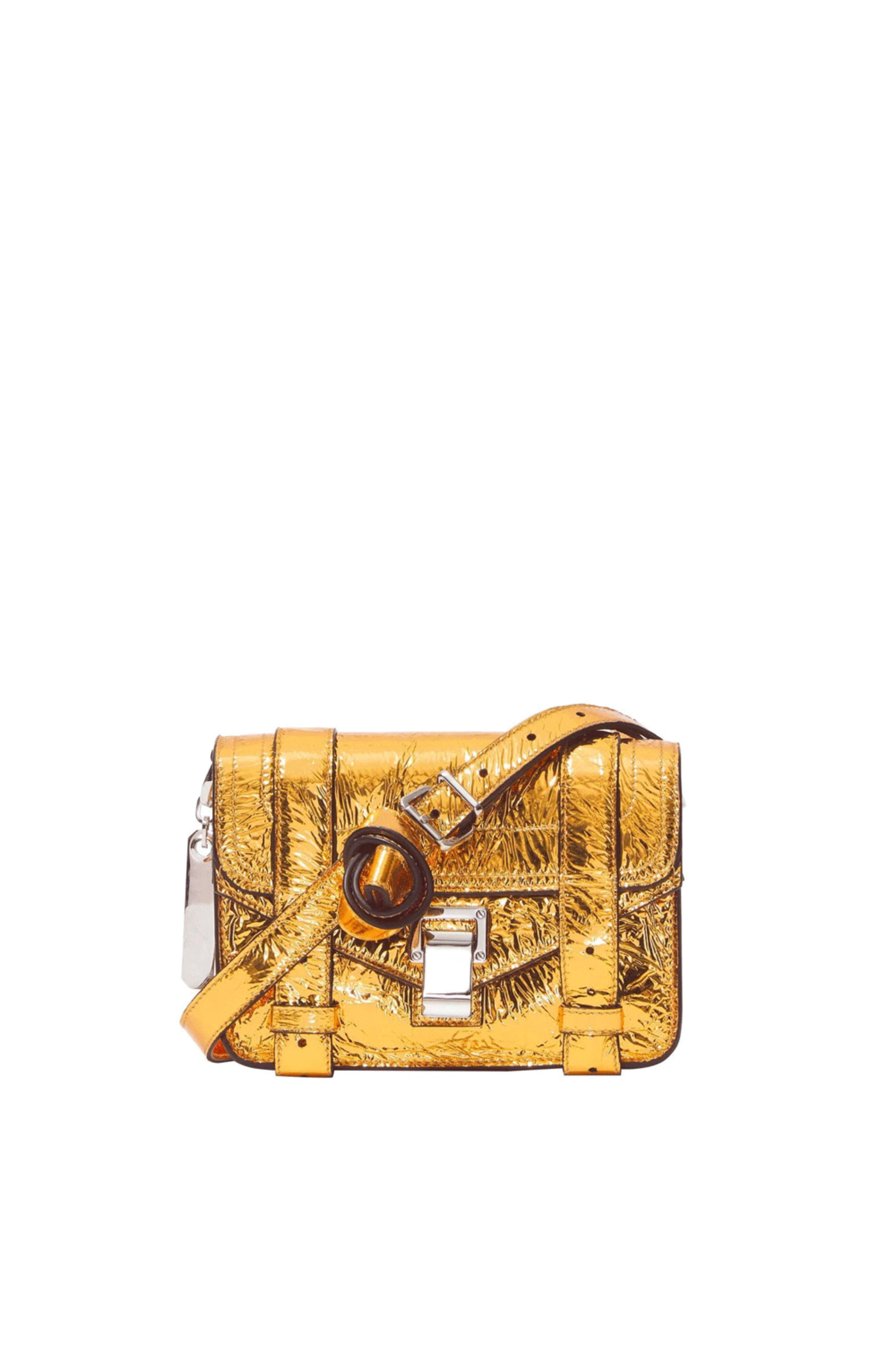 Proenza Schouler - Metallic PS1 Mini Crossbody Bag