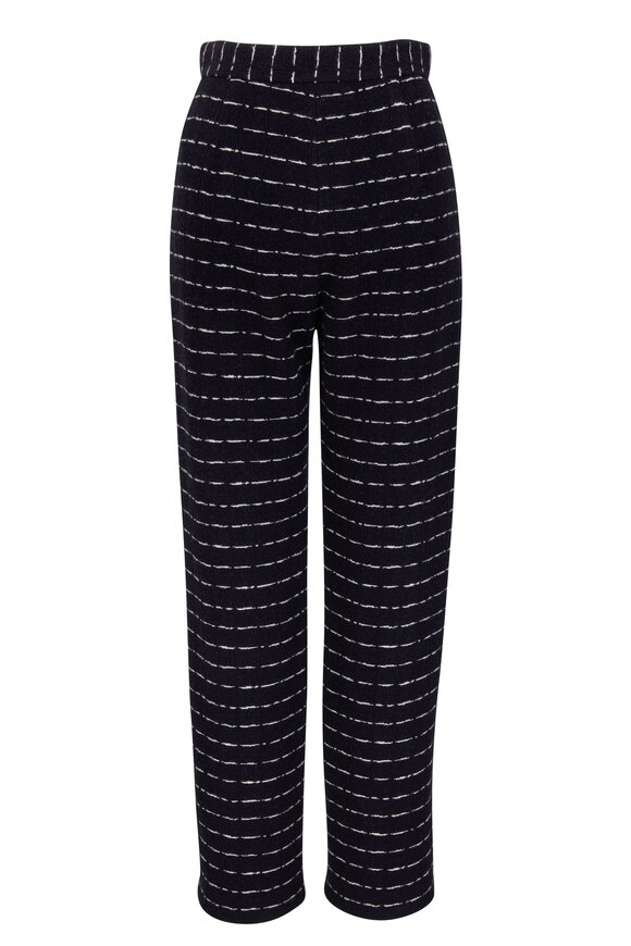 Giorgio Armani - Navy & White Striped Pant