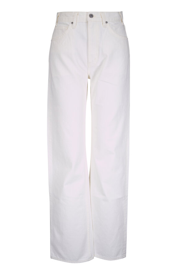 Nili Lotan Mitchell Cream Relxaed Jean - view 1