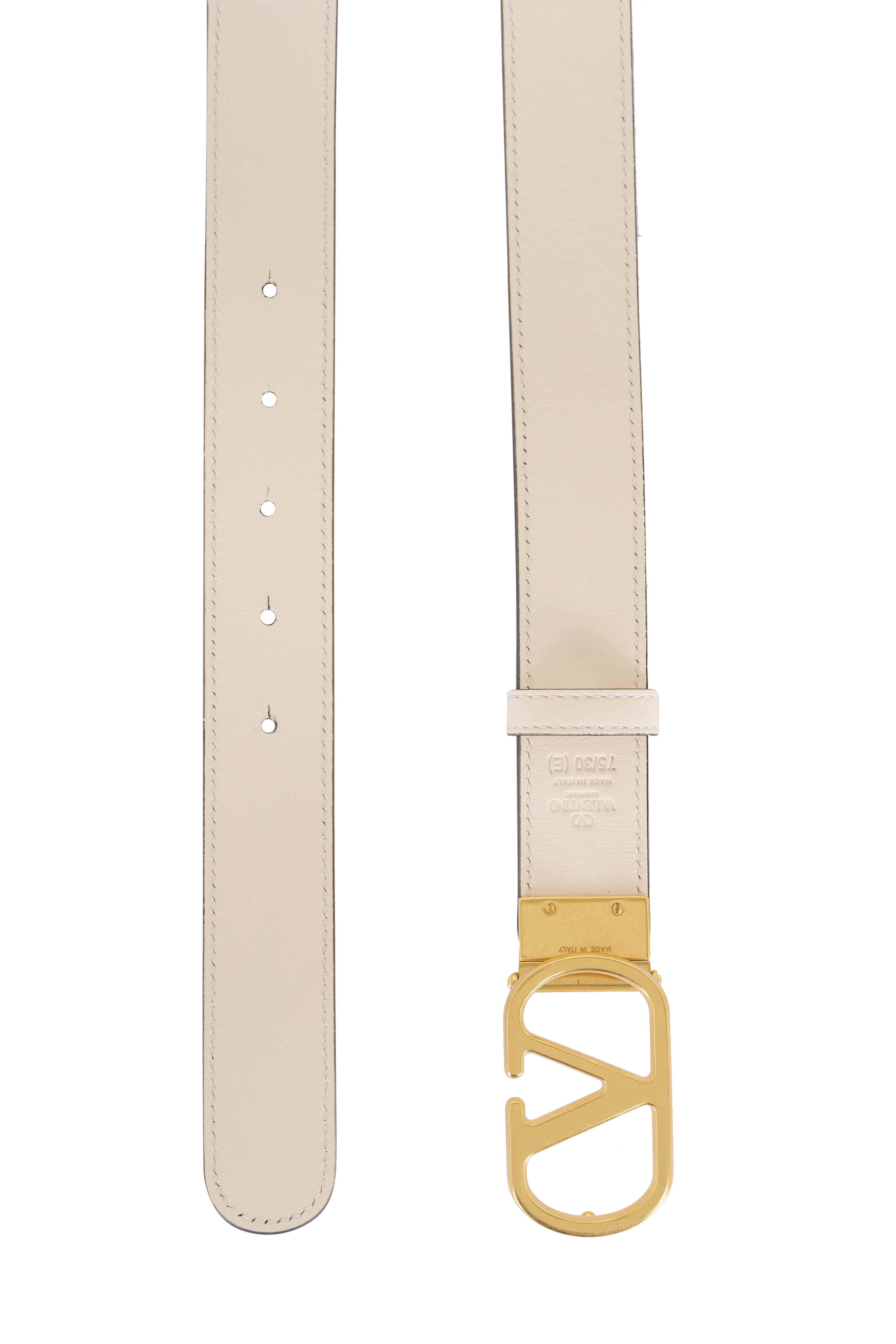 Valentino Garavani - VLogo Signature Reversible Leather Belt, 30mm