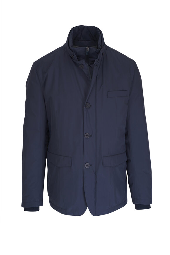 Herno Laminar Navy Gore-Tex Blazer