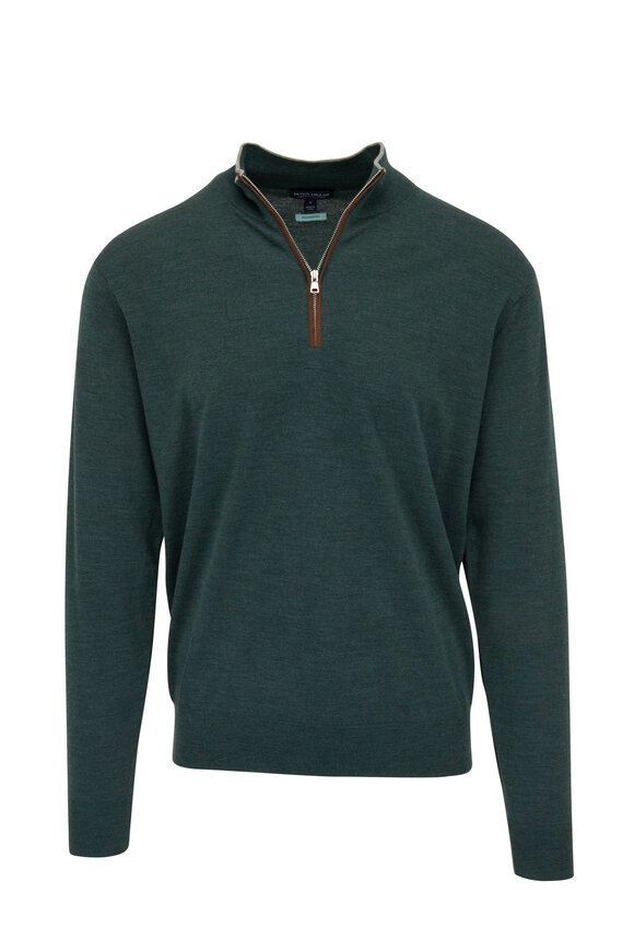 Peter Millar - Excursionist Flex Balsam Quarter Zip Pullover