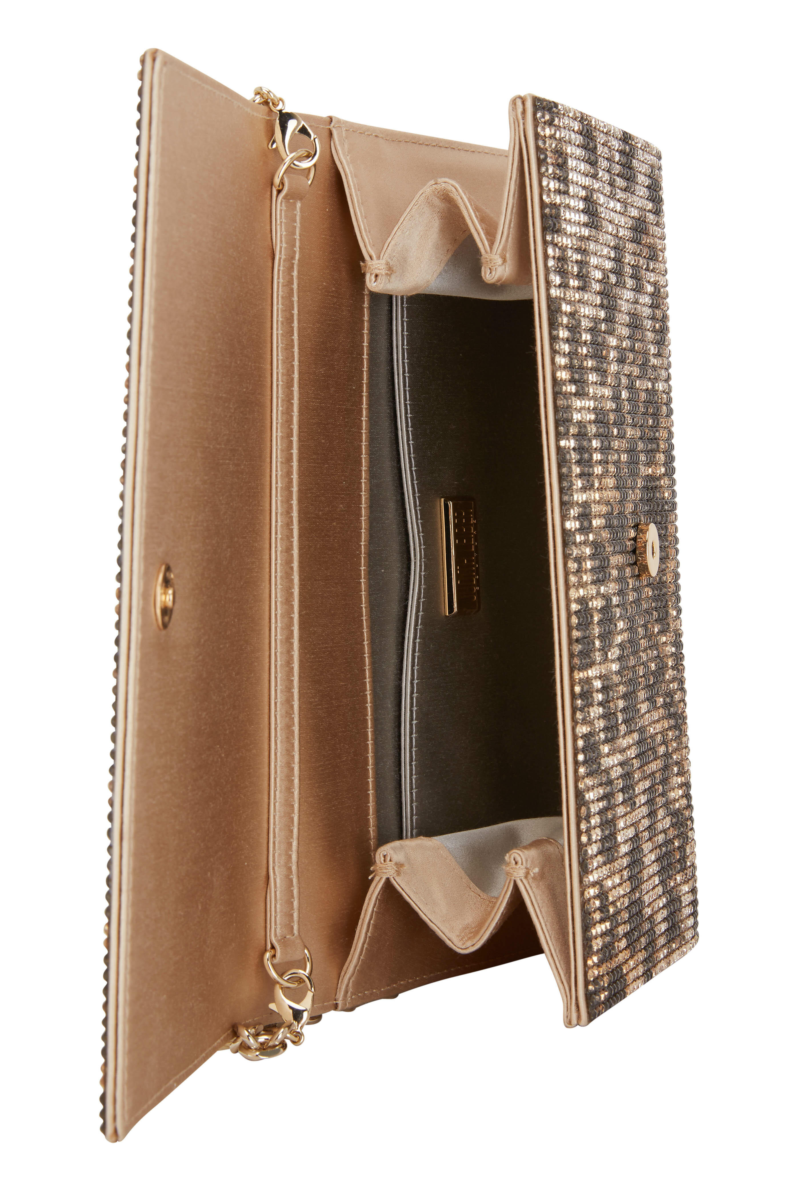 Judith Leiber Couture - Fizzoni Leopard Crystal Clutch