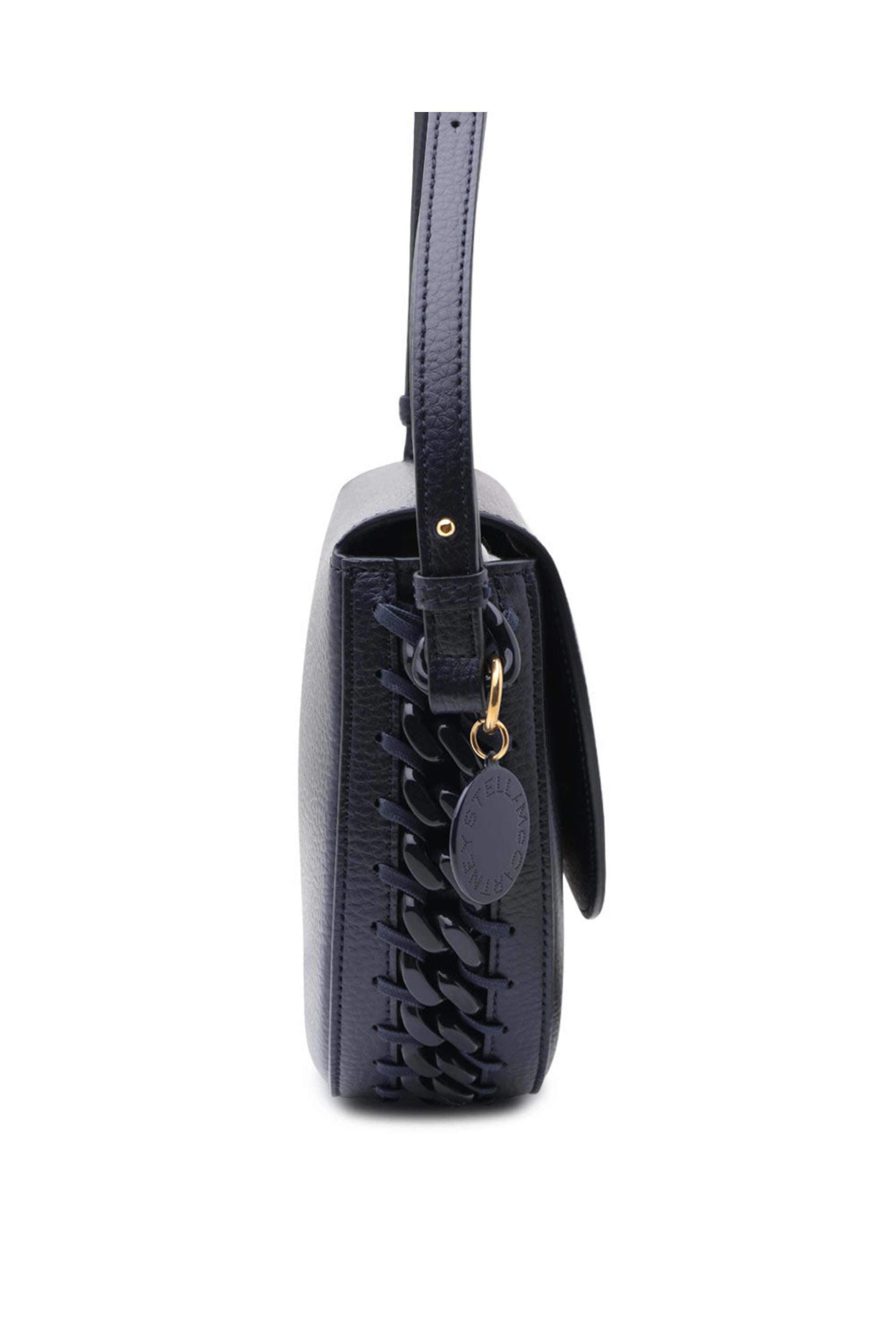 Stella McCartney - Medium Flap Shoulder Bag in Moon Indigo