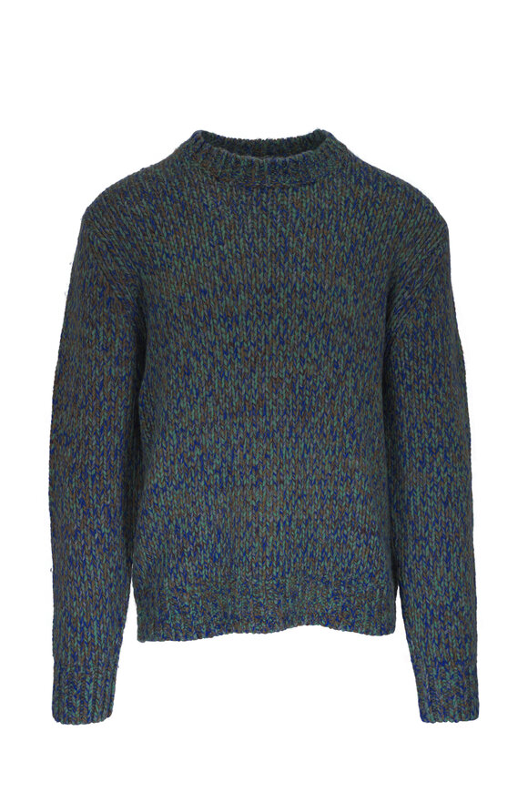 Vince Homespun Marled Ultramarine Sweater