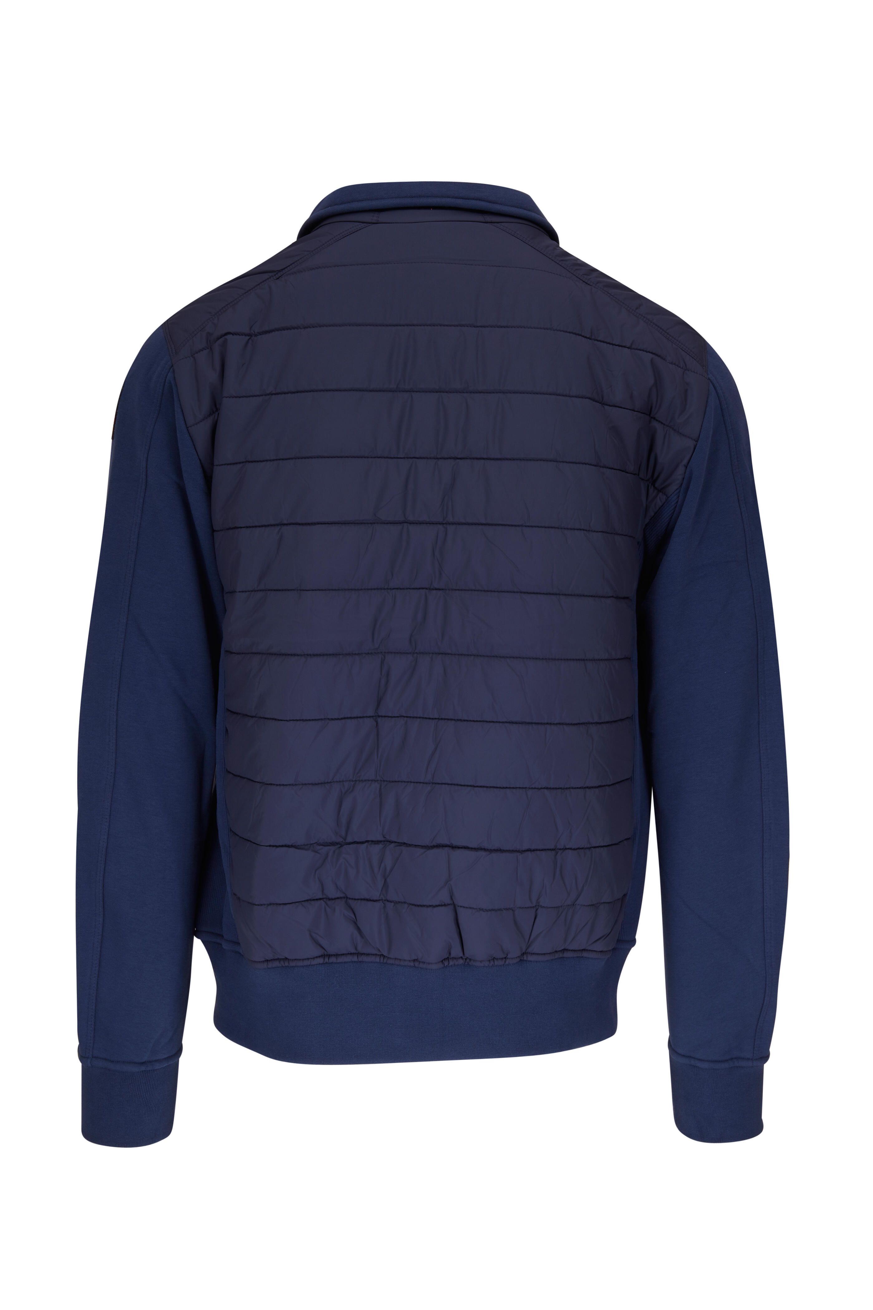 Parajumpers - Elliot Solid Navy Quilted Full Zip