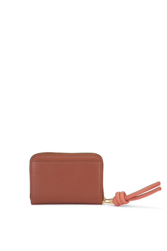 Loewe Tan & Papaya Coin Cardholder - view 2