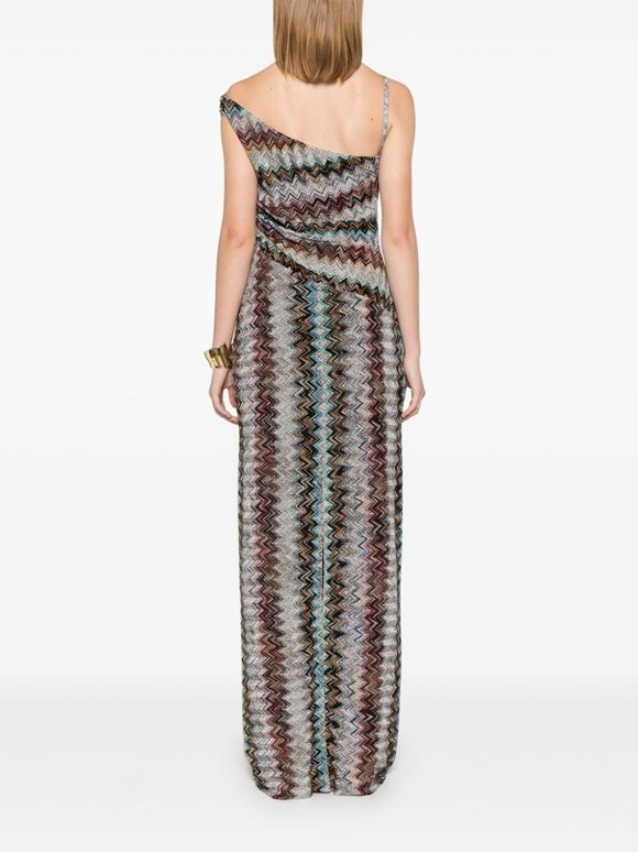 Missoni - Zigzag Multicolor Woven Maxi Dress