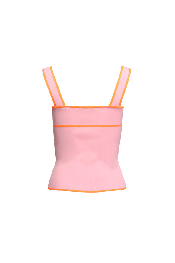 Essentiel Antwerp Haminata Orange & Pink Bow Tank - view 2