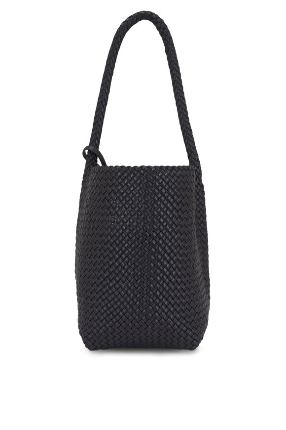 Henry Beguelin - Black Leather Expandable Tote | Mitchell Stores
