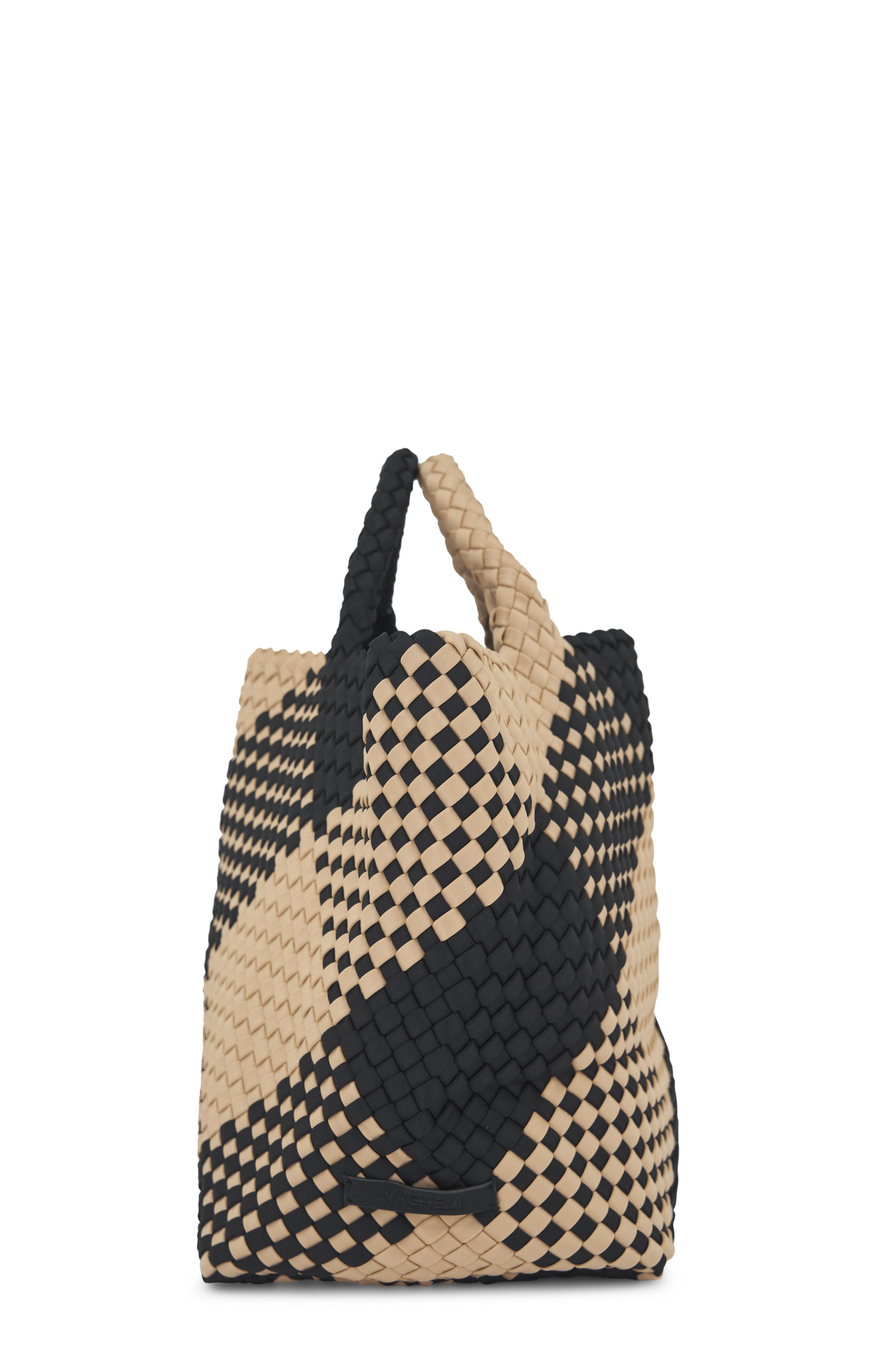Naghedi - St. Barths Cabana Plaid Medium Tote | Mitchell Stores