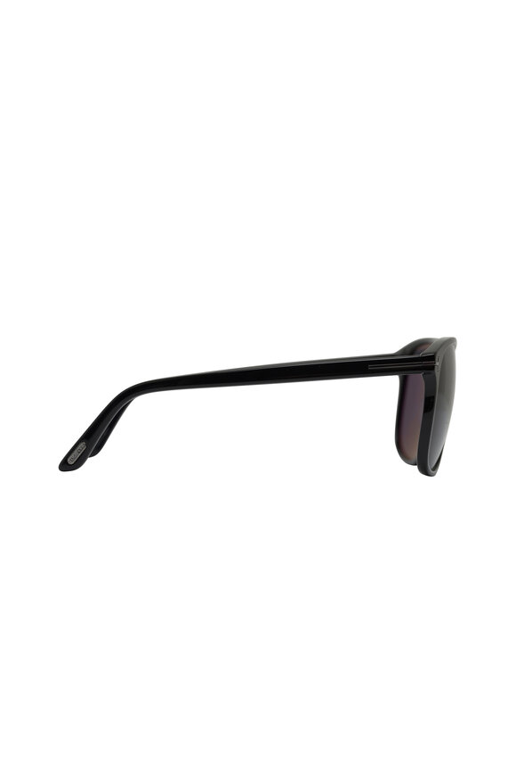 Tom Ford Eyewear Joni Black & Gray Sunglasses - view 3