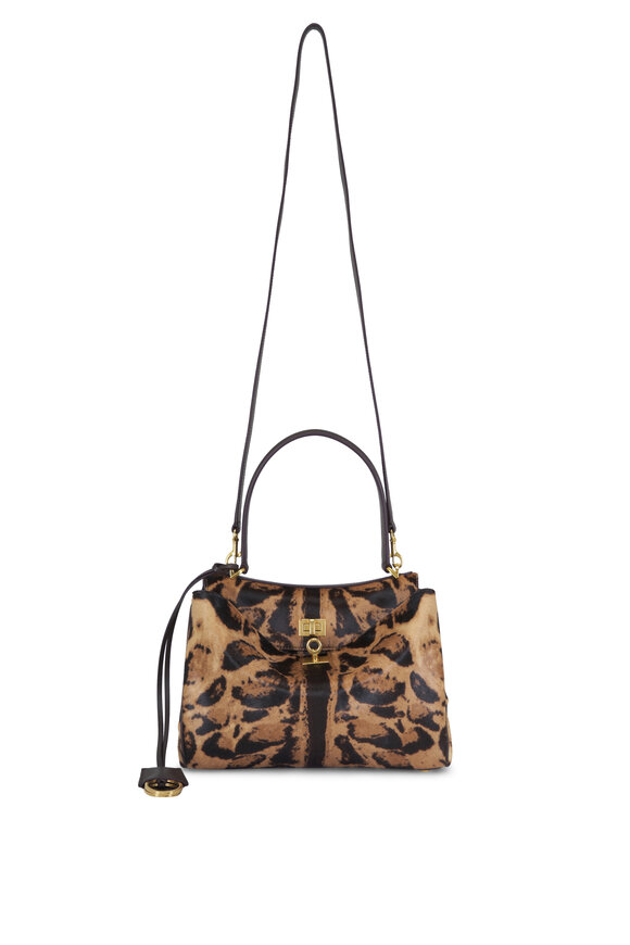 Balenciaga Rodeo Leopard Print Top Handle Bag - view 1