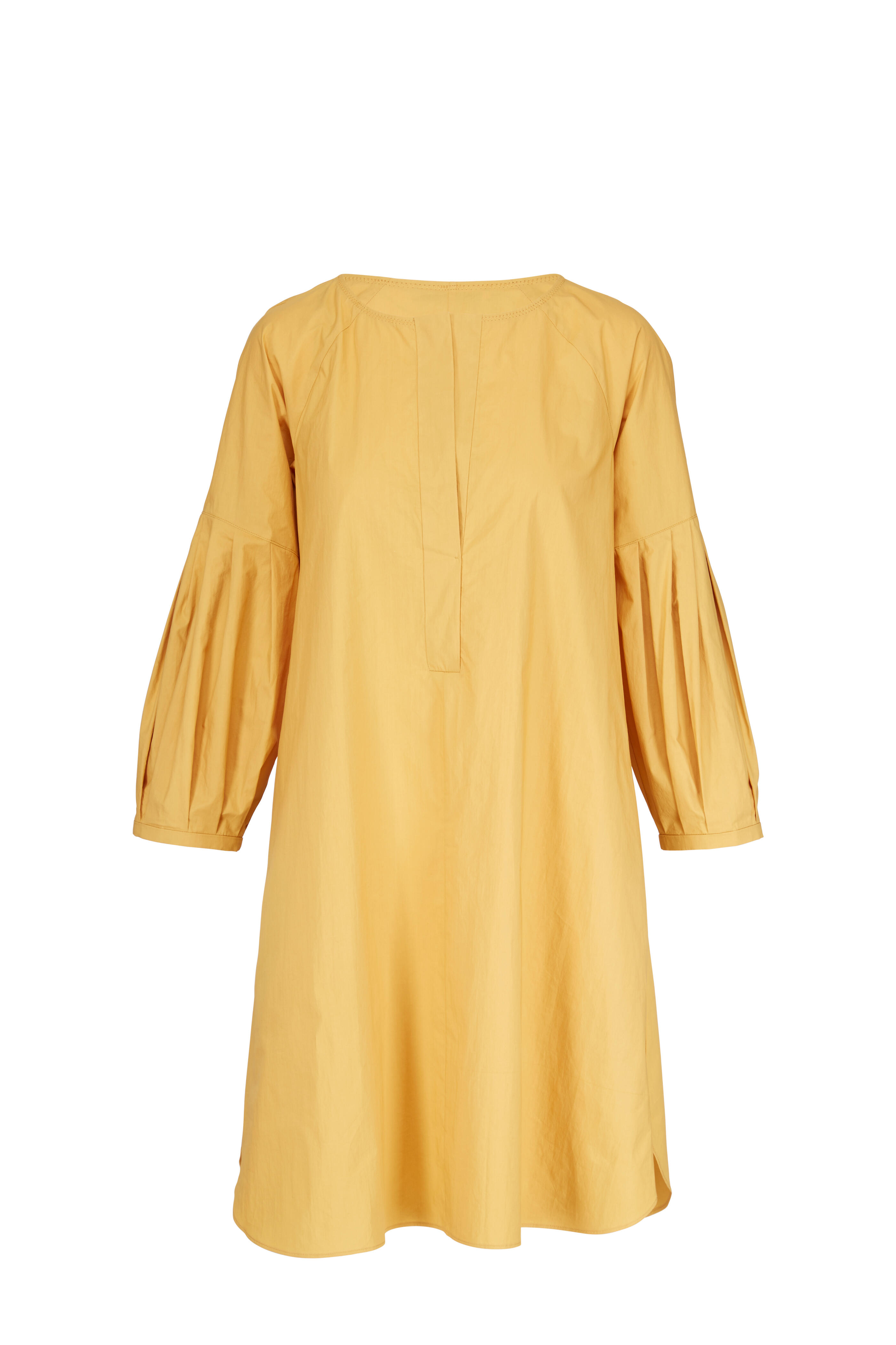 Dorothee Schumacher - Papertouch Ease Honey Yellow Dress