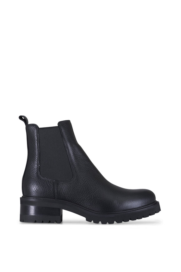 La Canadienne Cye Black Pebble Leather Boot - view 2