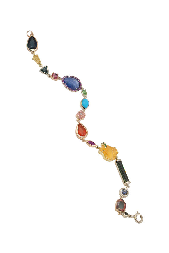 Sharon Khazzam Mixed Baby Gemstones Bracelet