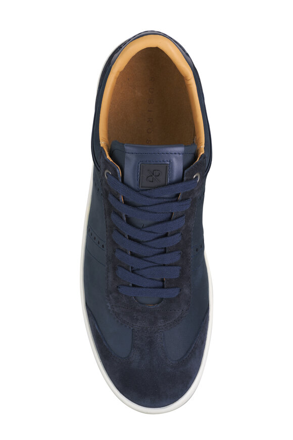 Rubirosa - Judy Blue Suede Low Top Sneaker