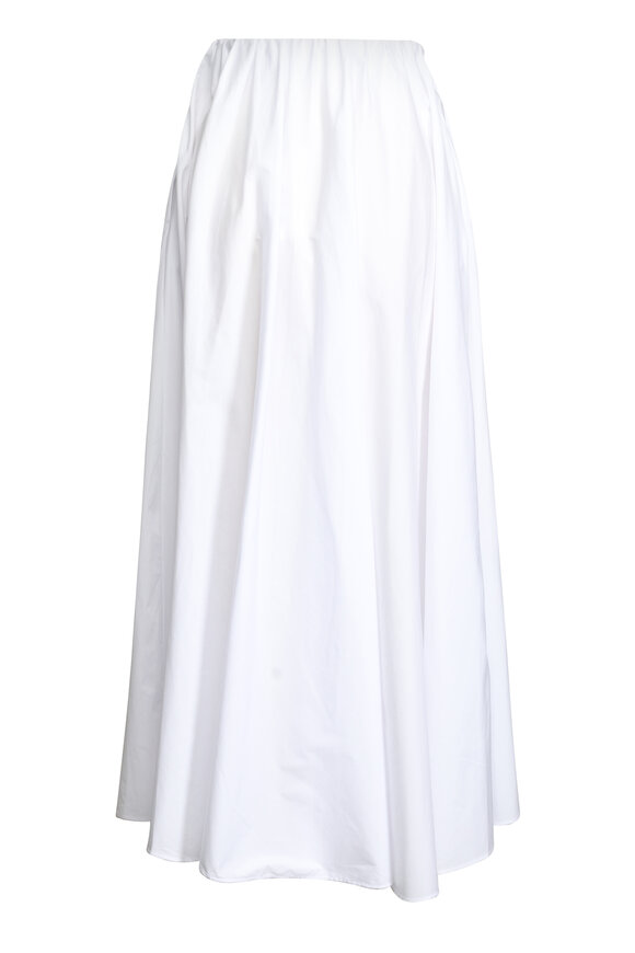 Staud White Milano Maxi Skirt - view 2