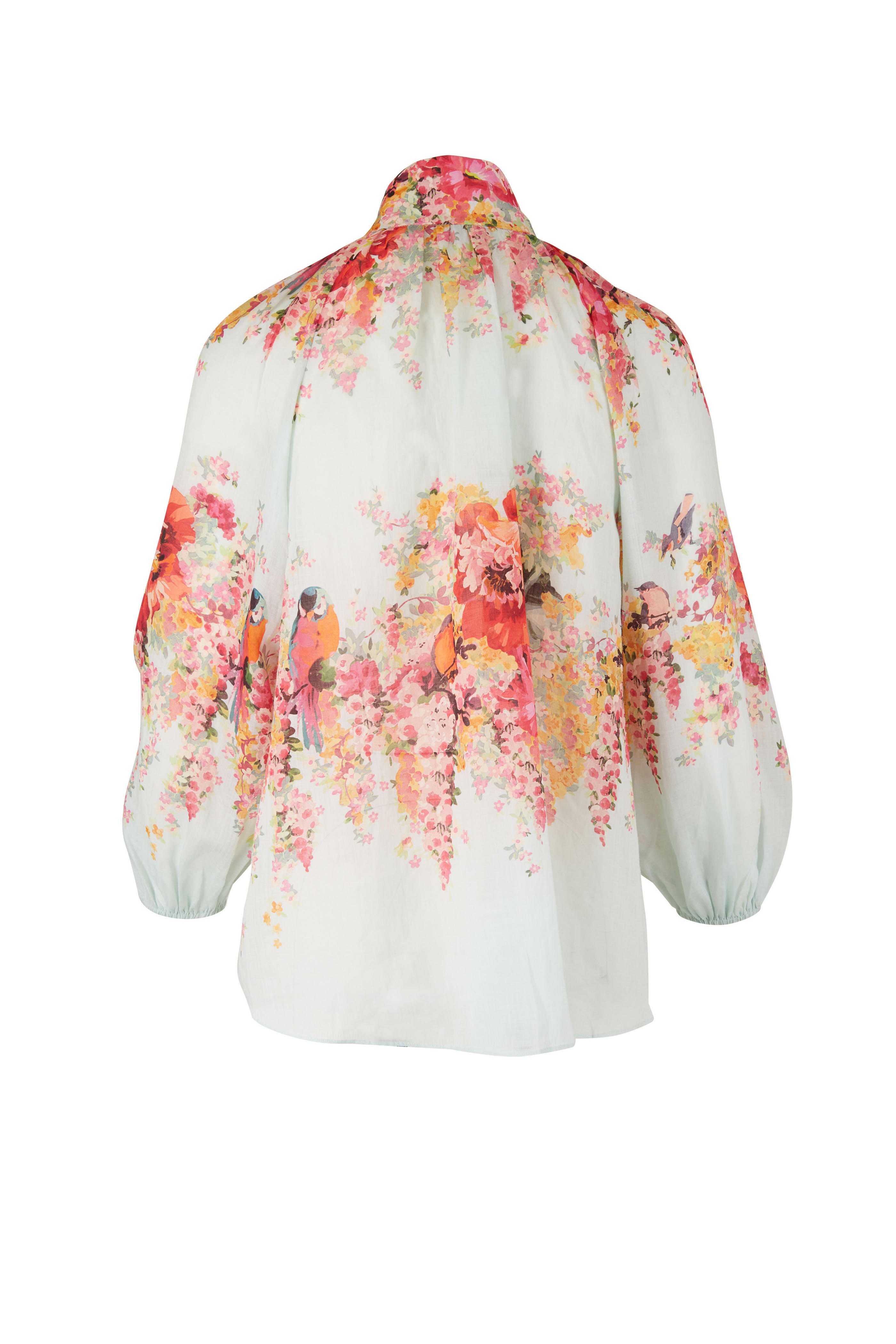 Zimmermann - Mae Floral Print Billow Blouse | Mitchell Stores