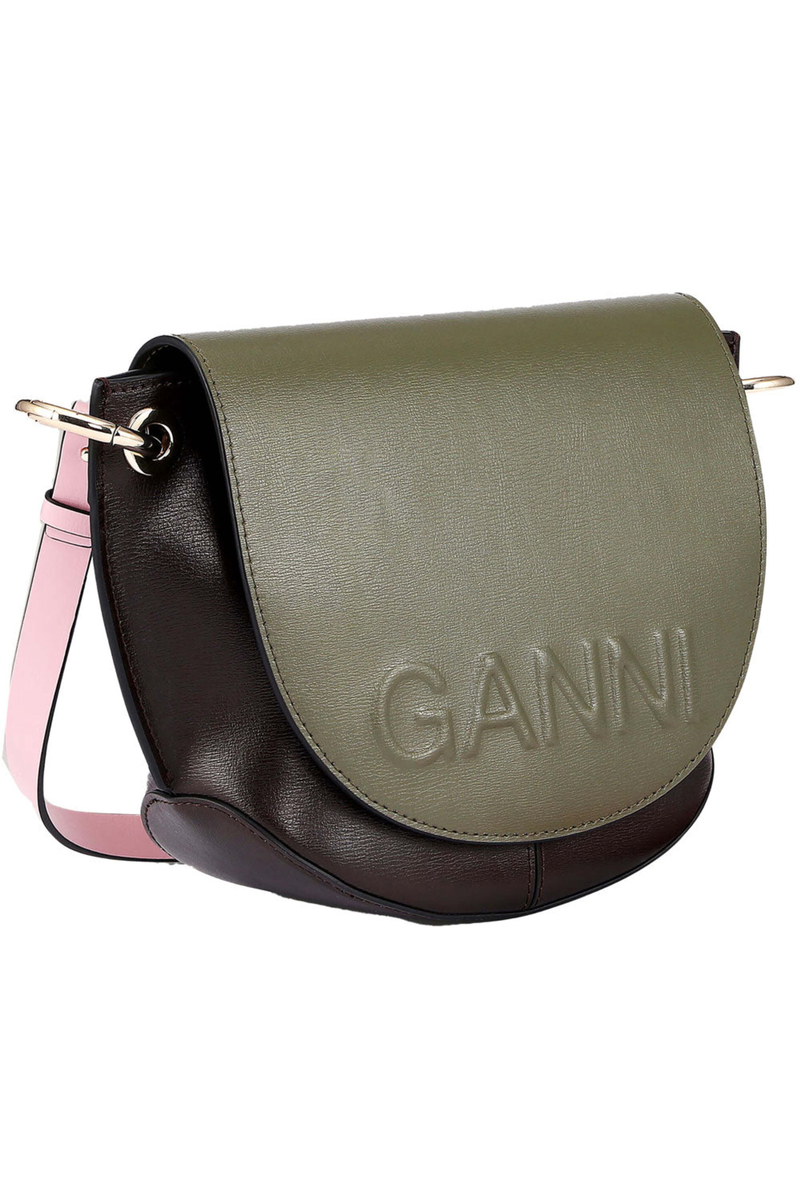 Ganni - Banner Shoulder Bag in Kalamata | Mitchell Stores
