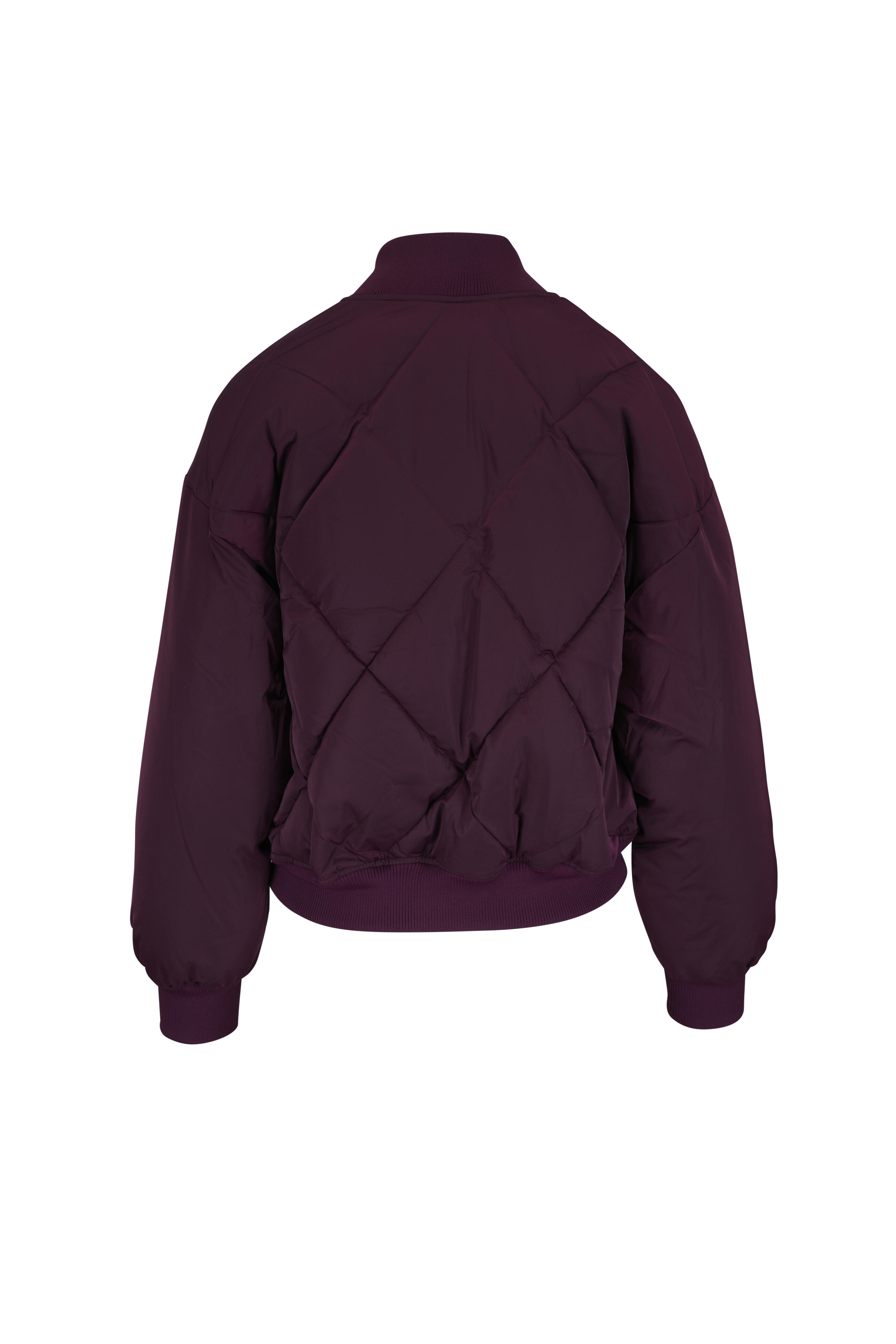 L'Agence - Violeta Reversible Quilted Puffer Bomber Jacket