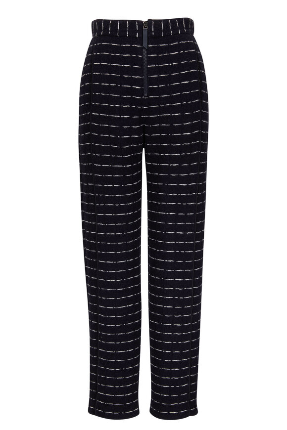 Giorgio Armani - Navy & White Striped Pant