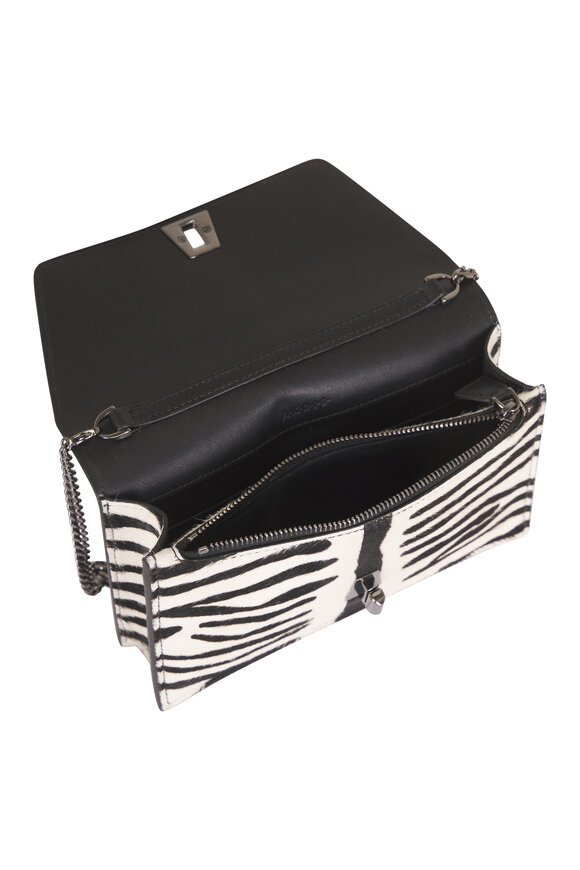 Akris Small Anouk Animal Stripe Envelope Clutch - view 5