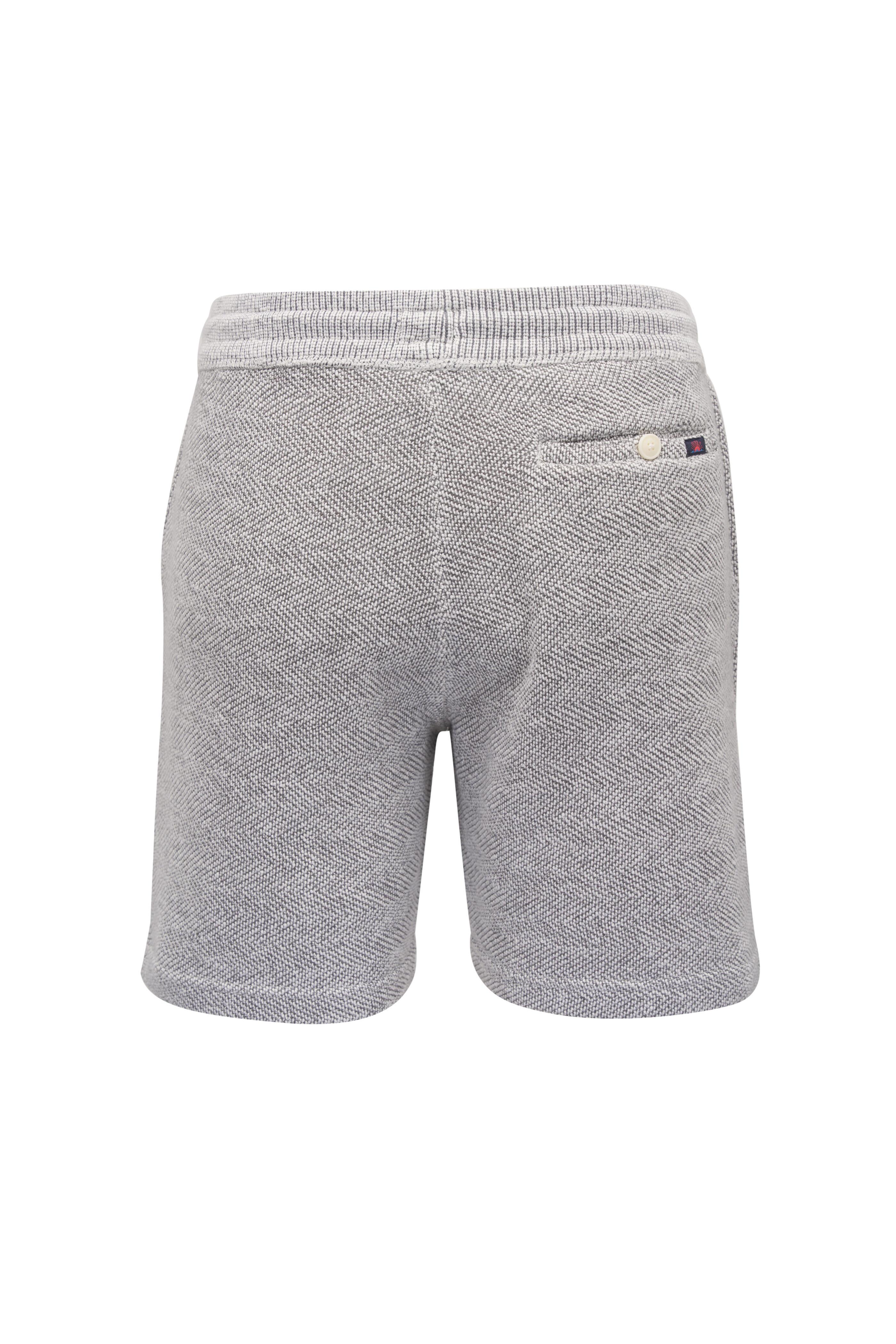 Faherty Brand - Whitewater Gray Shell Loop Sweatshorts