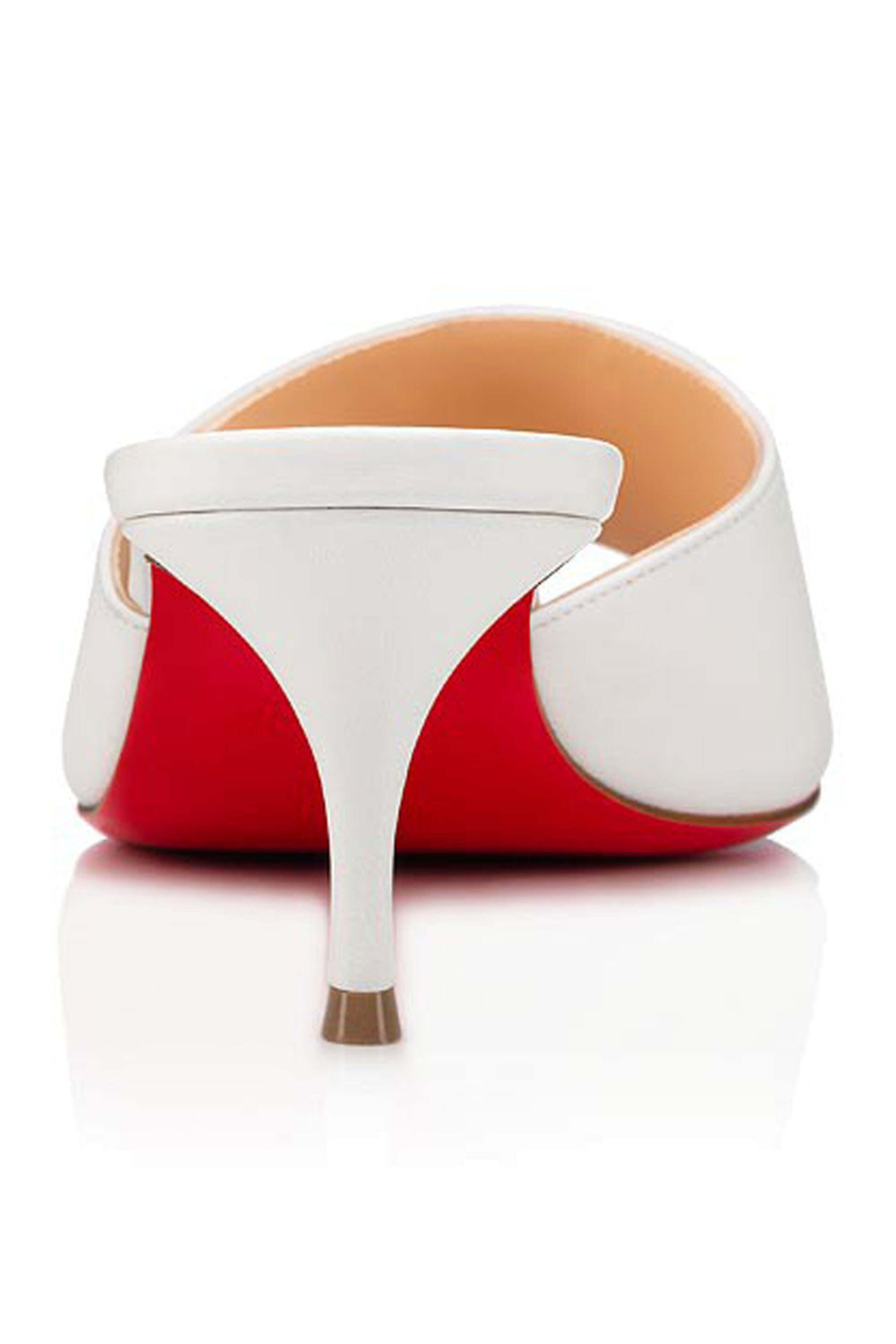 Christian Louboutin - East Mule in White