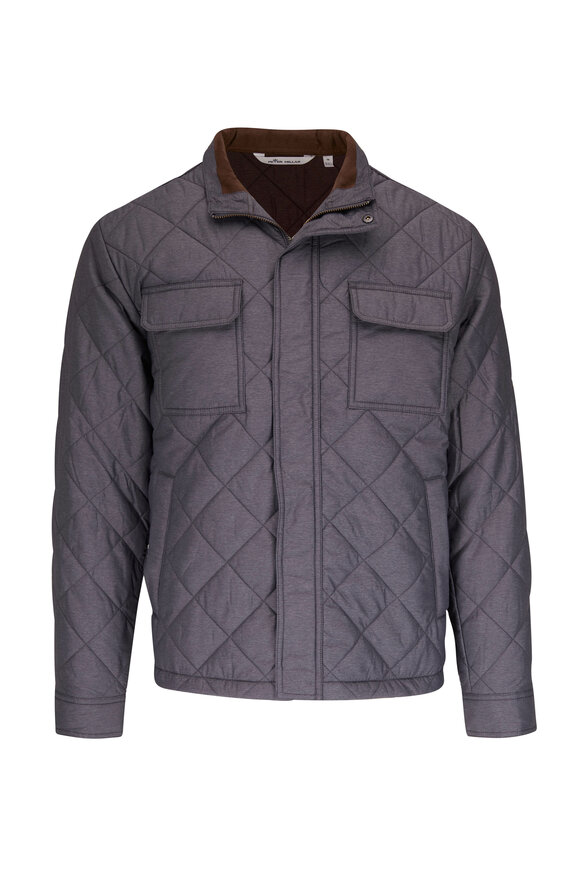 Peter Millar - Norfolk Iron Quilted Bomber Jacket 