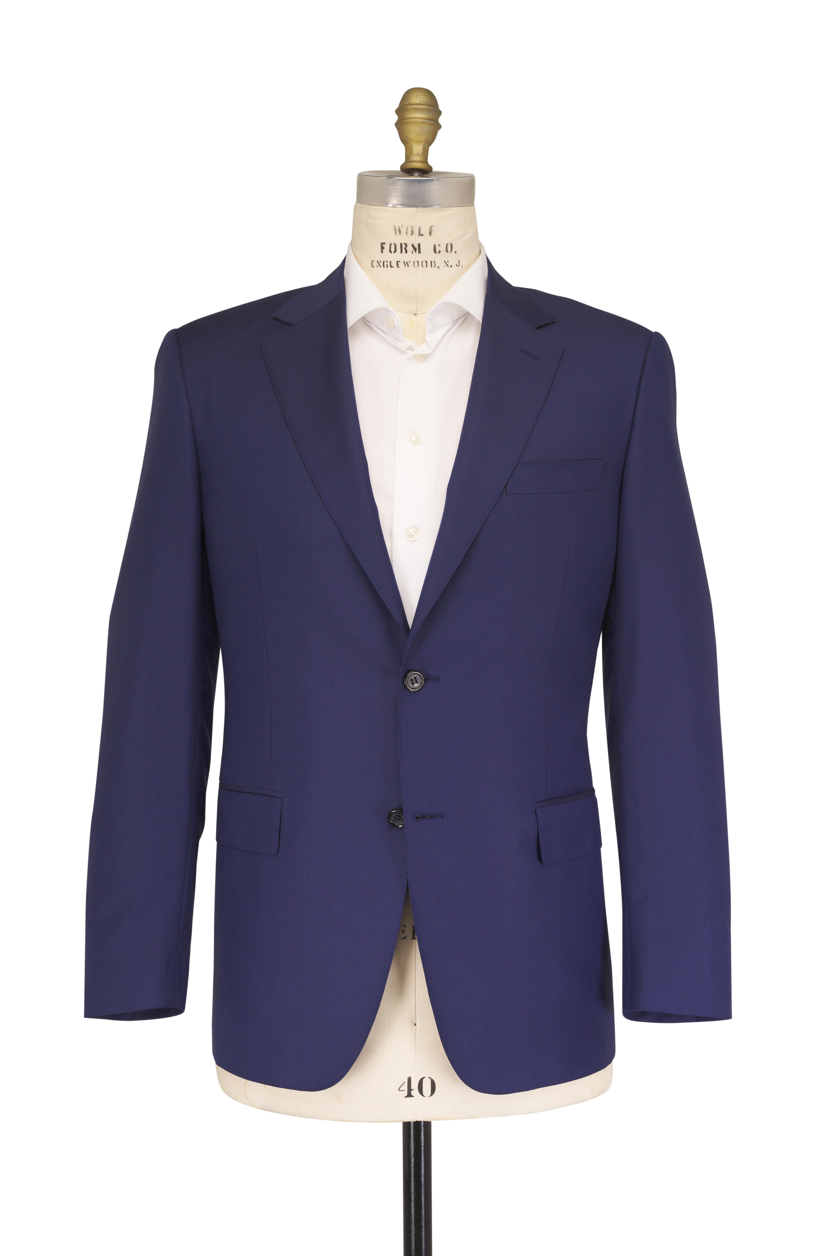 Canali - French Blue Wool Suit - view 2