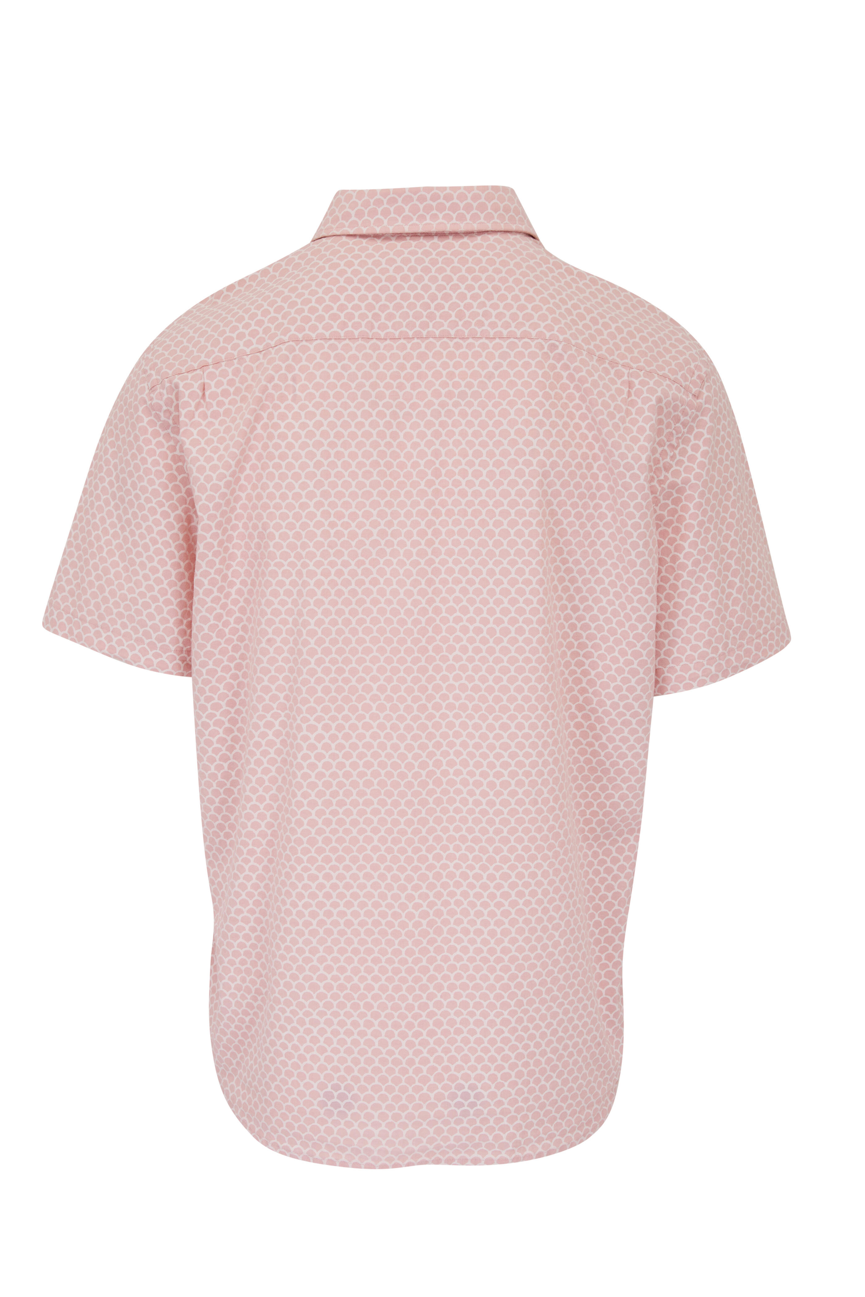 Faherty Brand - Playa Rose Fish Scale Short Sleeve Shirt