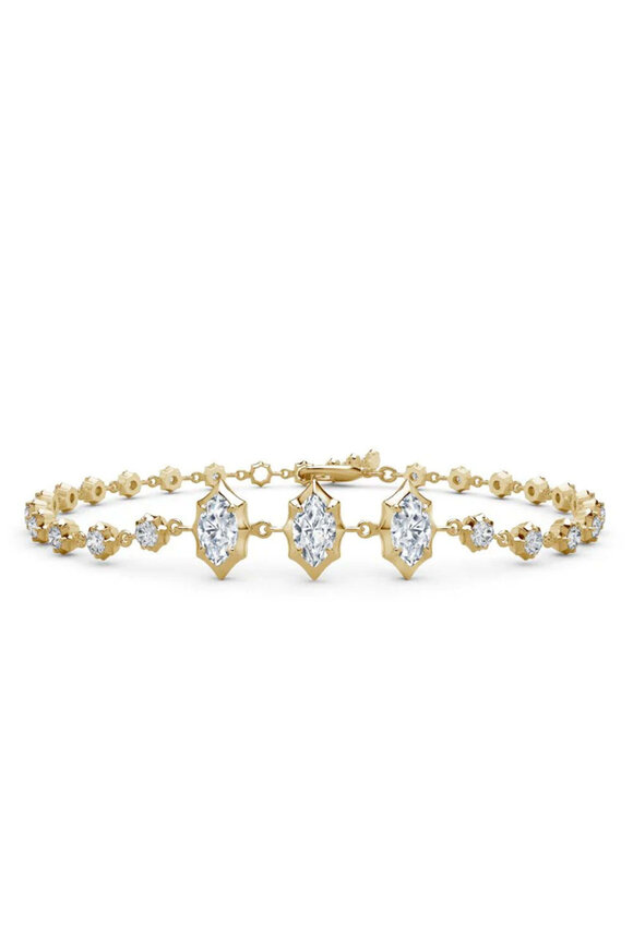 Jade Trau Maverick Diamond Line Bracelet