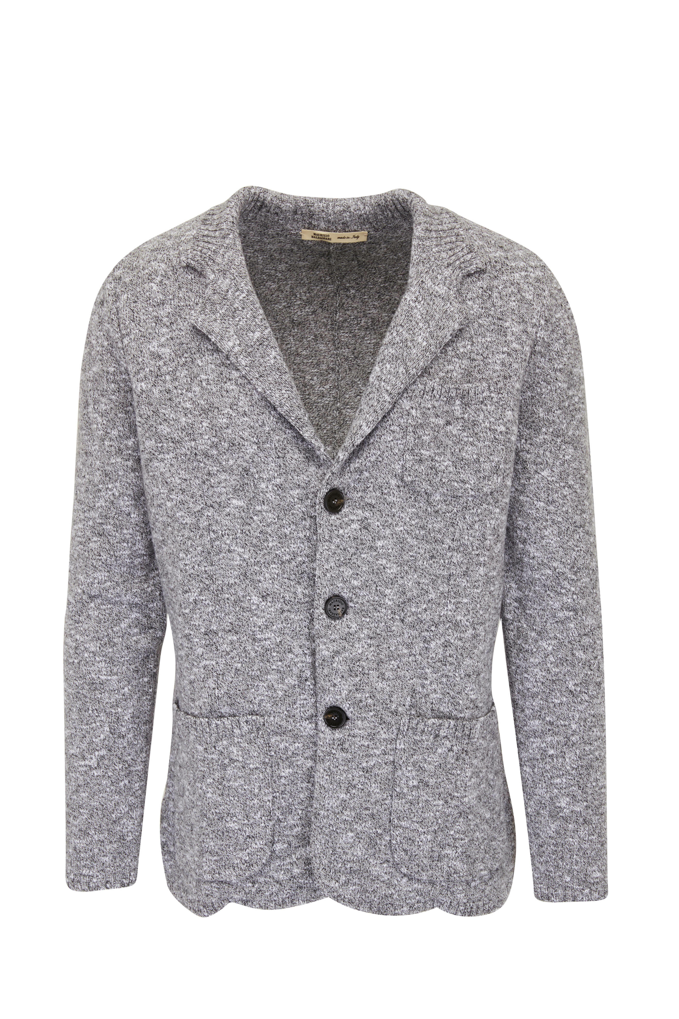 Maurizio Baldassari - Silver Gray Swacket | Mitchell Stores