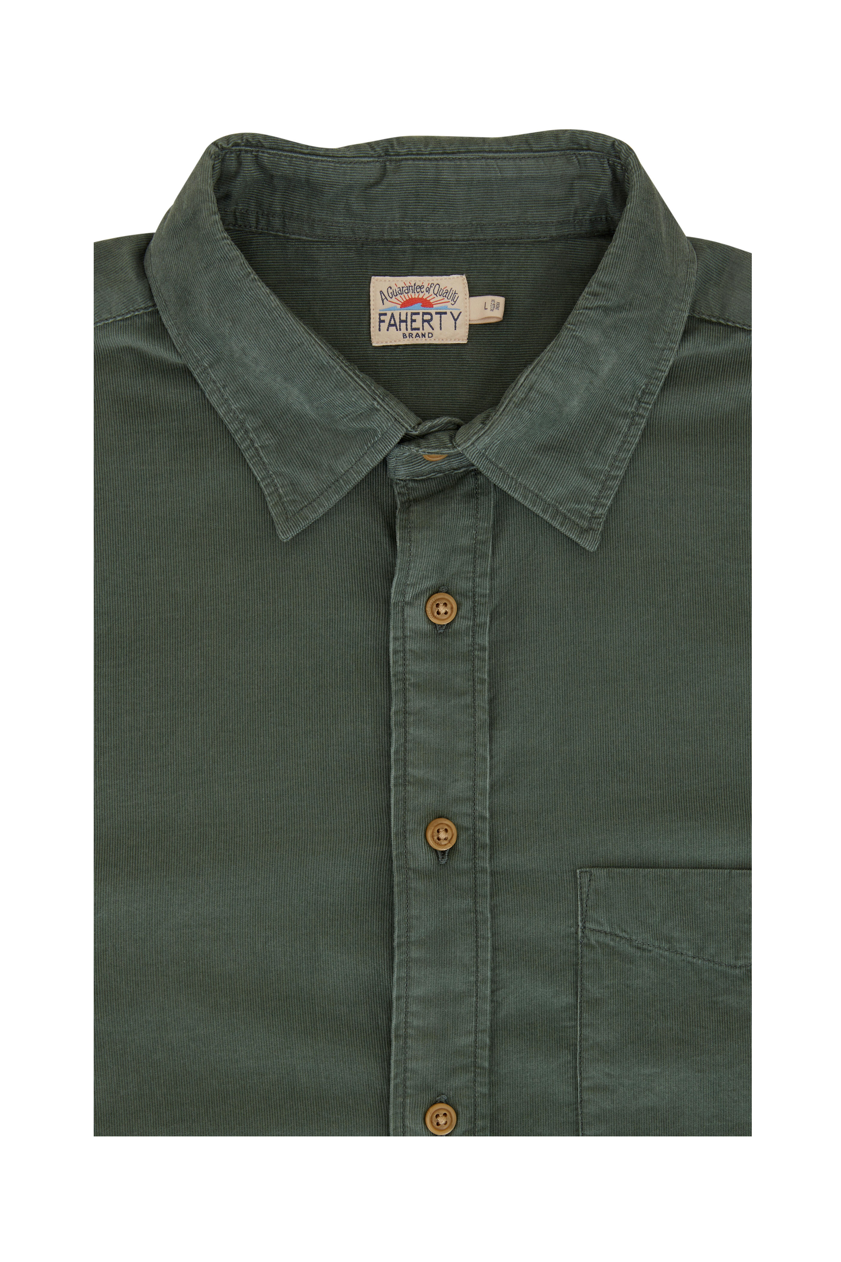 Faherty Brand - Laurel Wealth Corduroy Sport Shirt