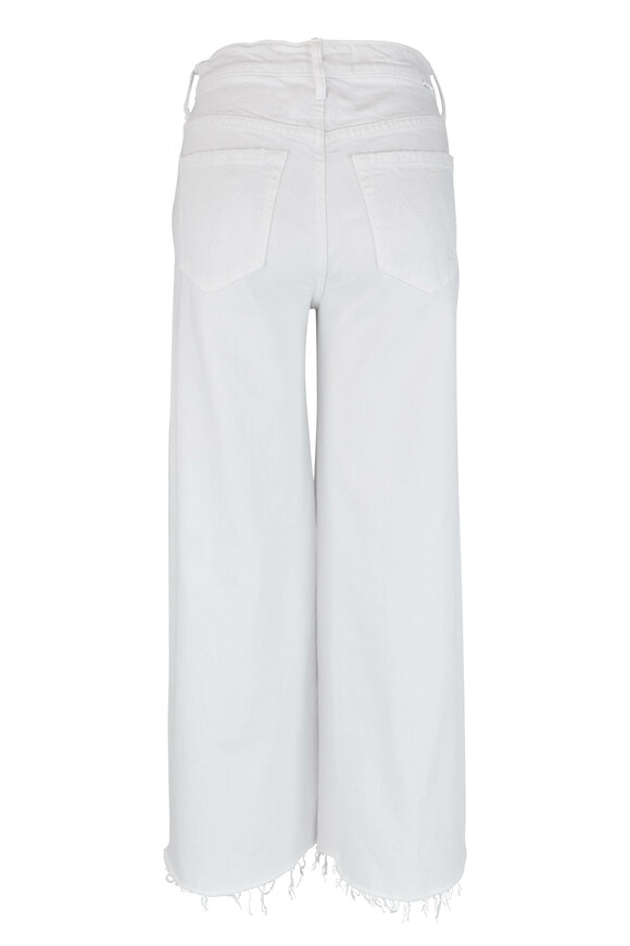 Mother - The Undercover Chalk Wide Leg Ankle Fray Jean 