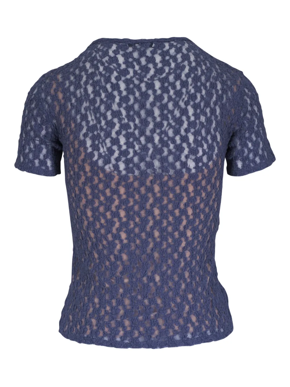 Vince - Mauve Thistle Floral Smocked Short Sleeve Top