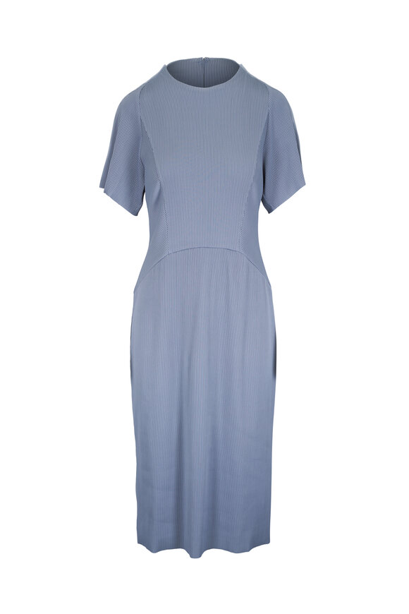 KZ_K Studio Montepelier Agate Blue Midi Dress