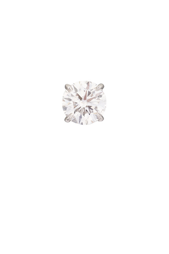Louis Newman Diamond Studs - view 2