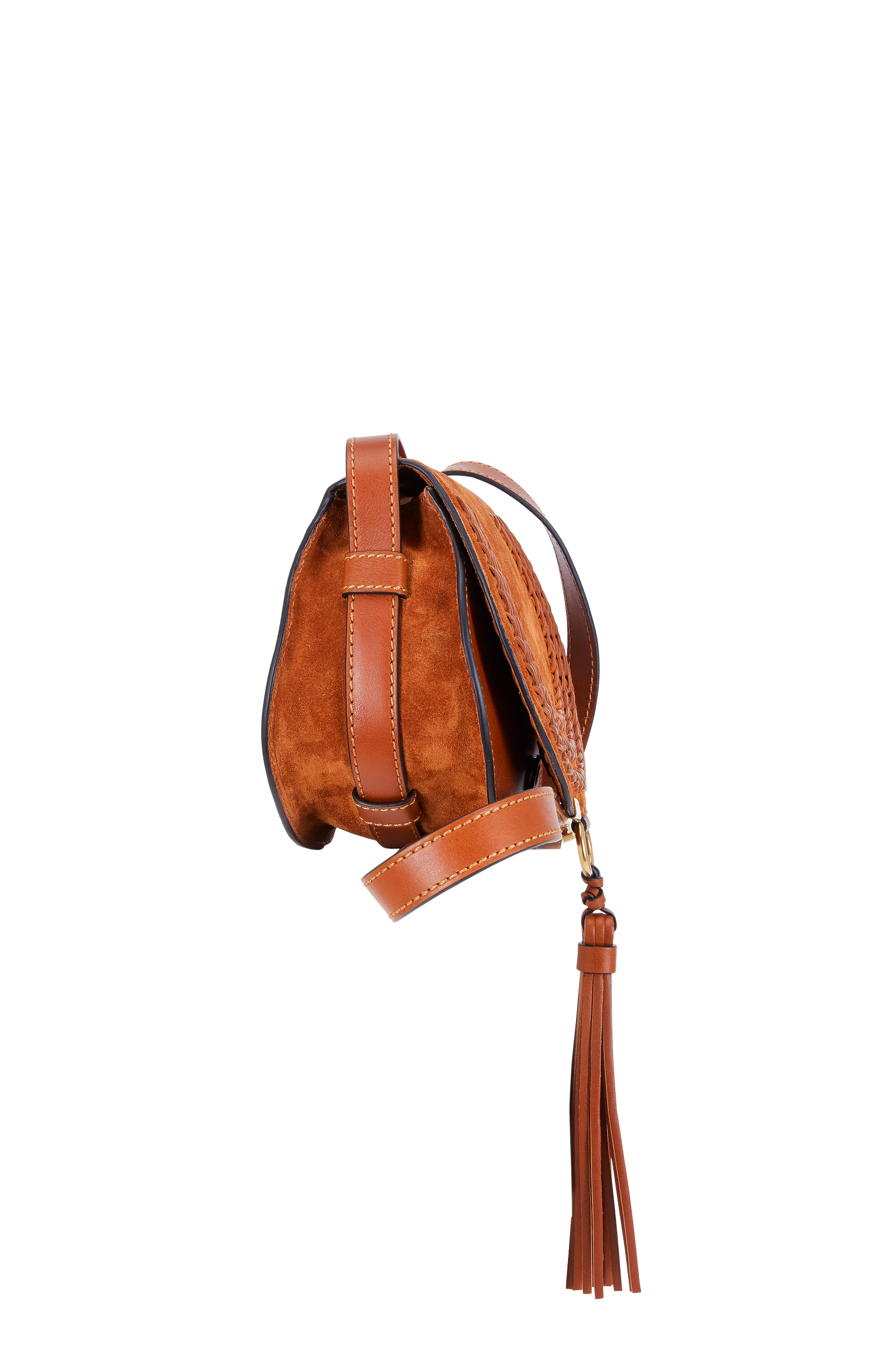 ショルダーバッグ・ポシェット CHLO SADDLE MARCIE CROSSBODY BAG IN SUEDE Chloé Marcie Saddle Bag In Suede Leather | Chloé US