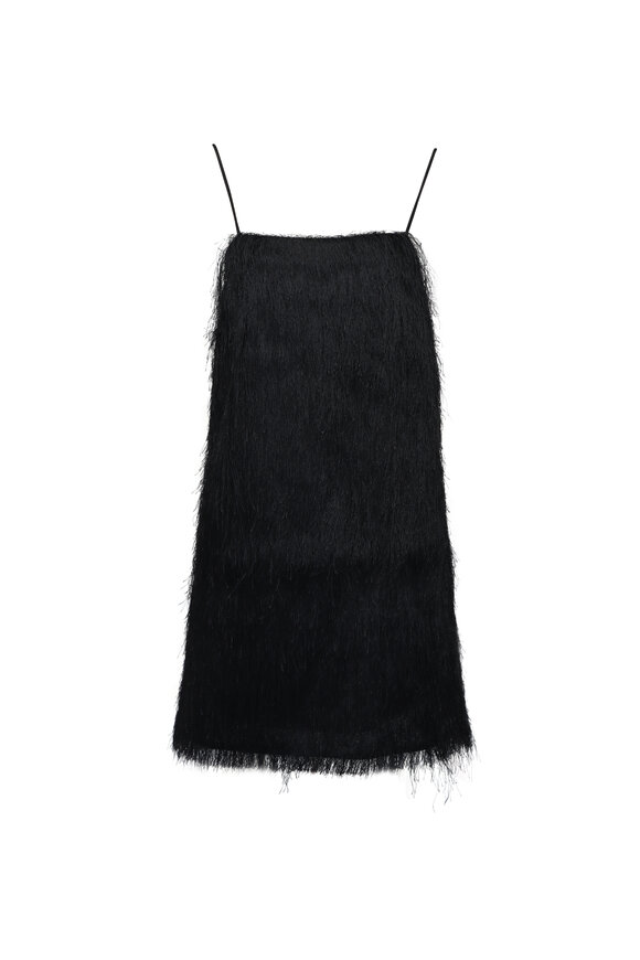 Malene Birger Ledo Black Fringe Dress
