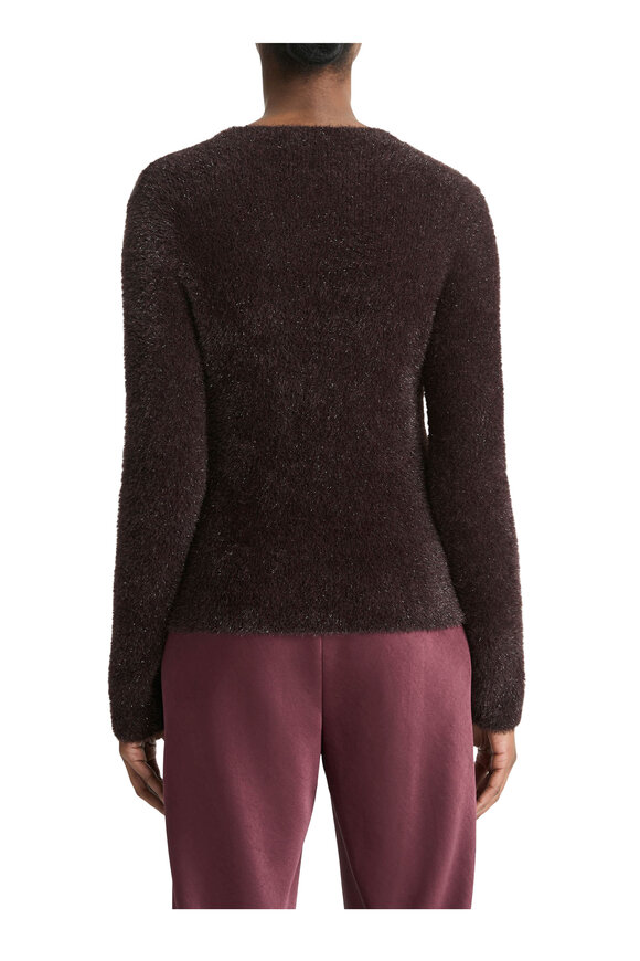 Vince - Cherry Night Metallic Eyelash Pullover Sweater