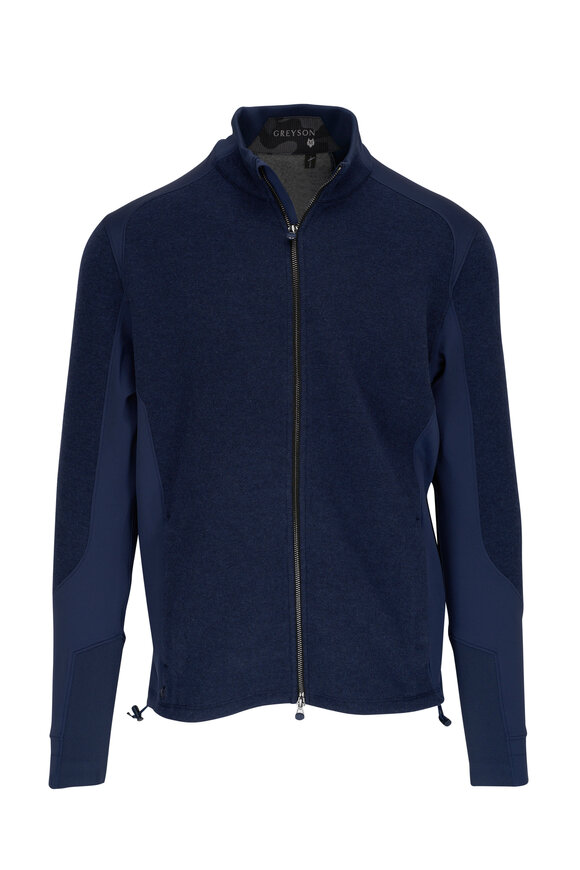 Greyson - Sequoia Navy Full Zip Hybrid Jacket