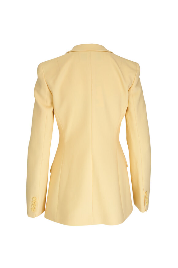 Michael Kors Collection - Georgina Parchment One Button Blazer 