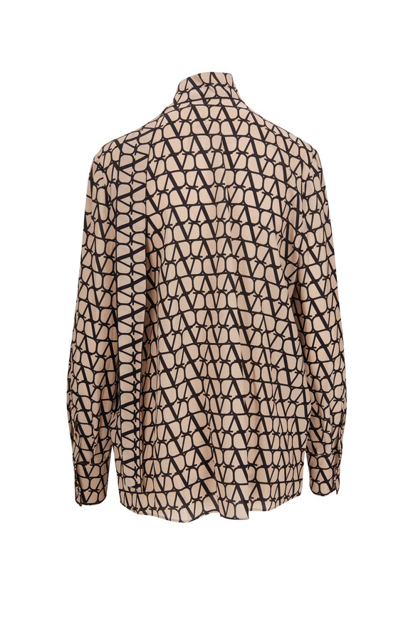 Valentino - VLogo Iconographe Silk Blouse