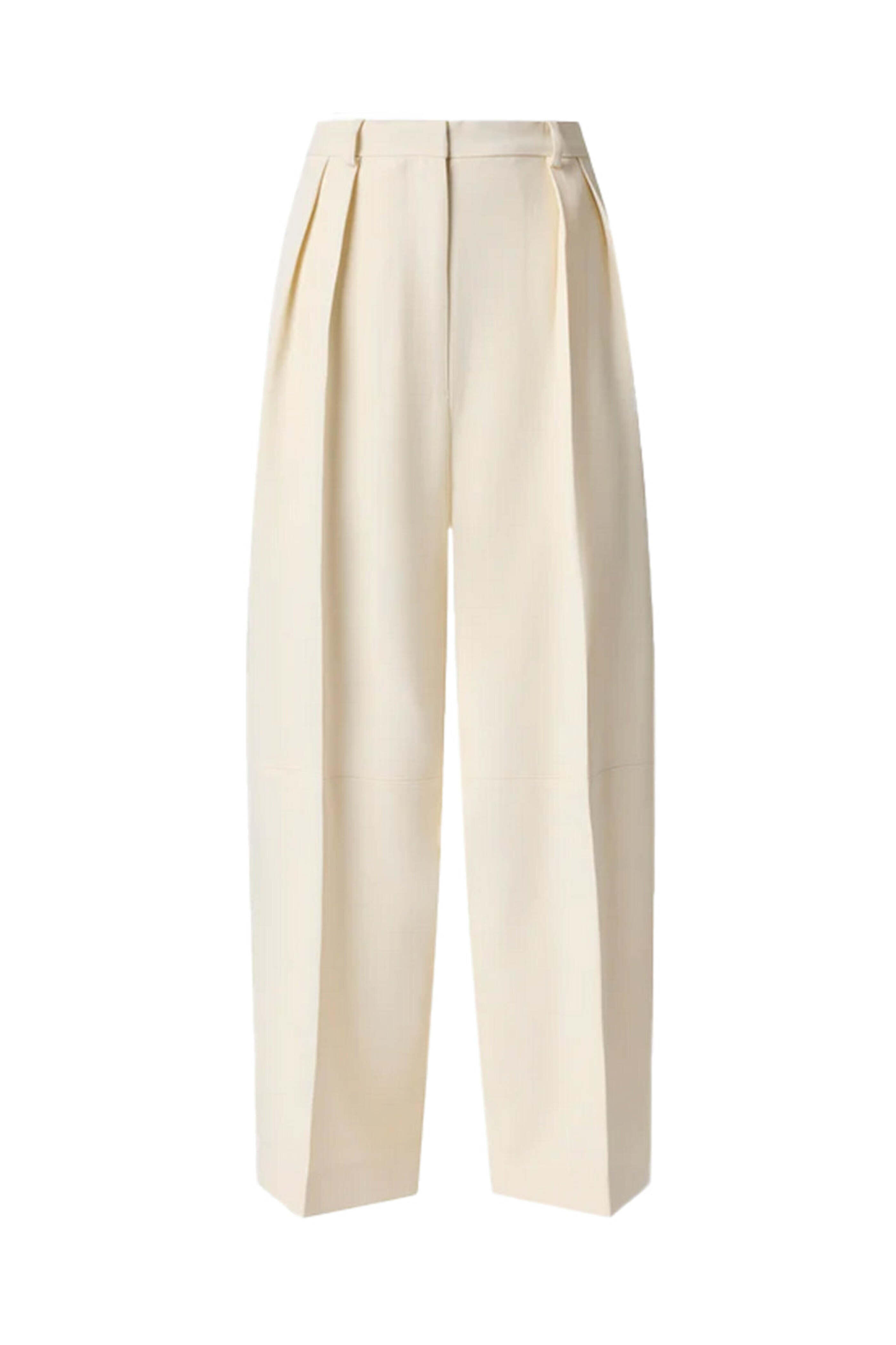 パンツ PLEAT PANTS ZW COLLECTION WIDE LEG PLEATED PANTS - Blue | ZARA United States