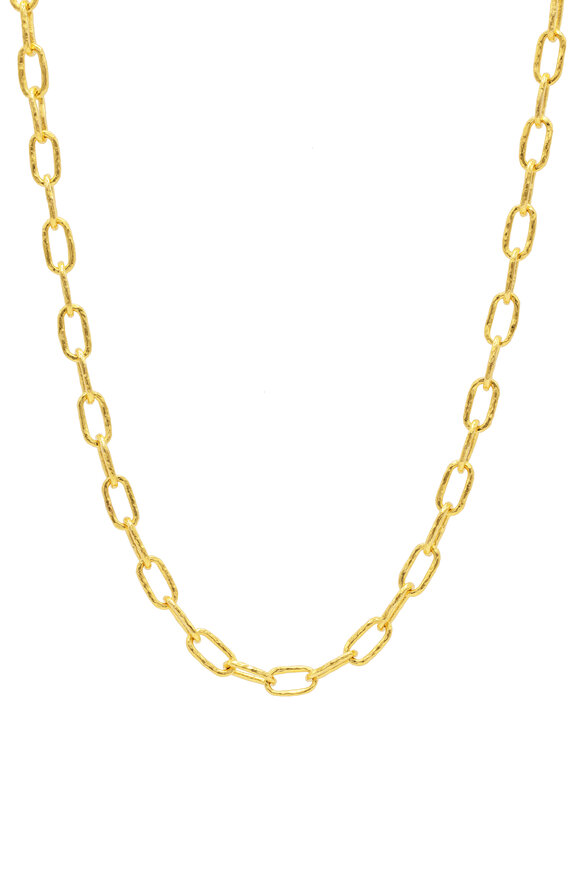 Gurhan 24k Gold Statement Chain Necklace - view 1