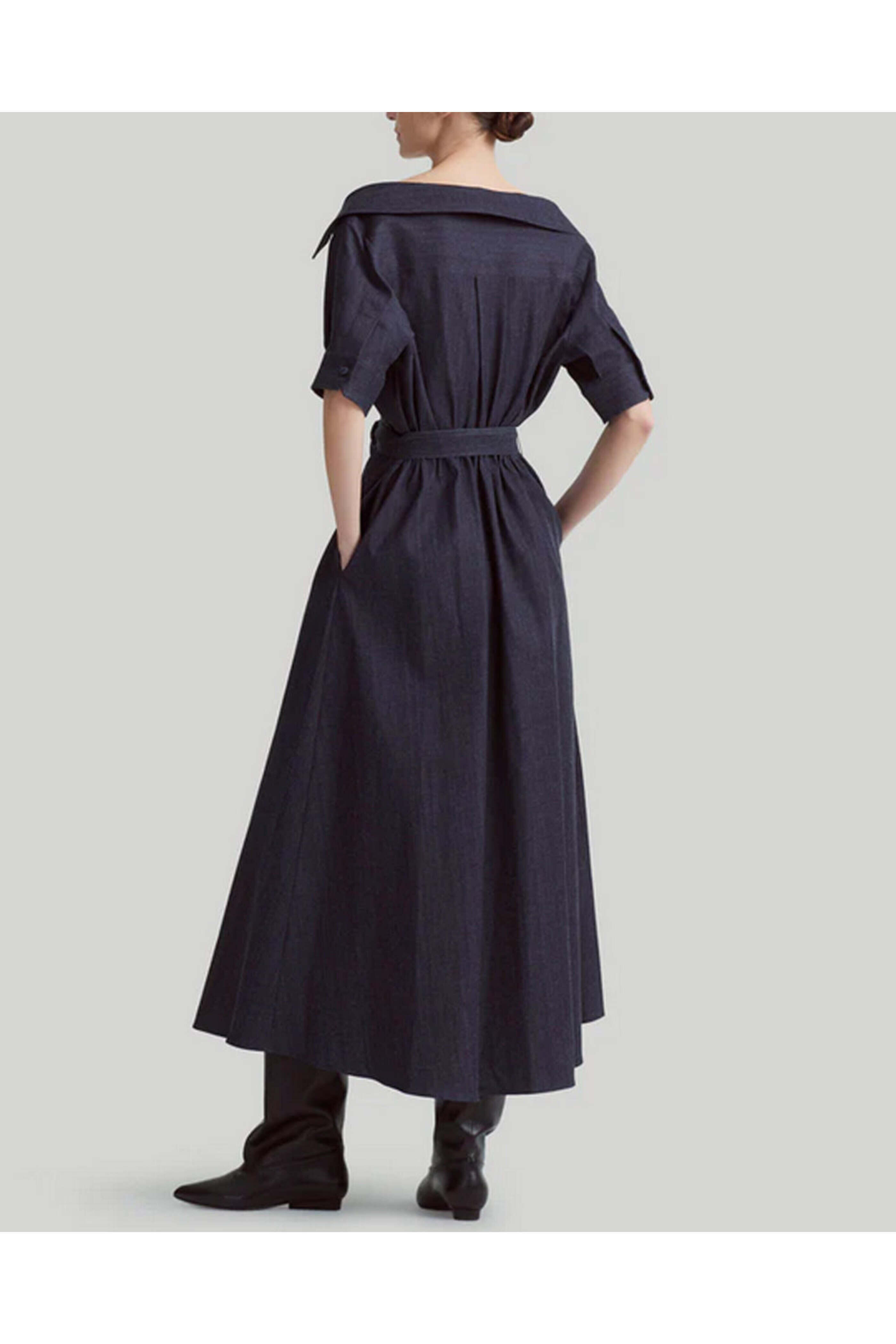 Altuzarra - Berry Blue Denim Lydia Dress